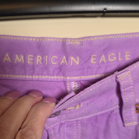 American Eagle Outfitters Relaxed Mom  Jeans.  Size 2Long. 26 Inseam - Picture 2 of 7